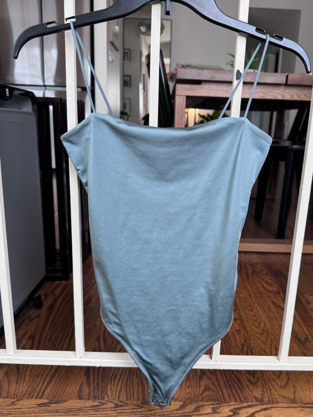 Abercrombie & Fitch Green Strappy Bodysuit